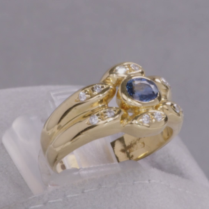 D-347 | Anello Zaffiro